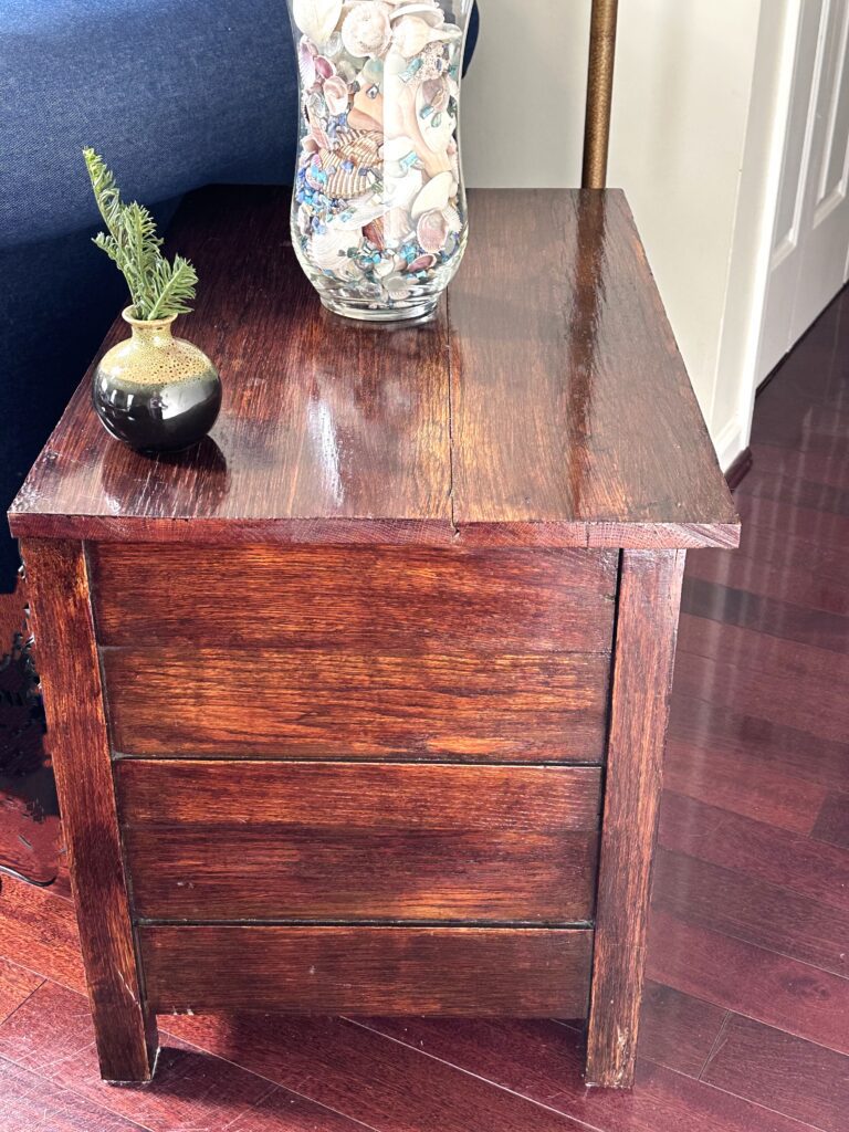 refinished chest