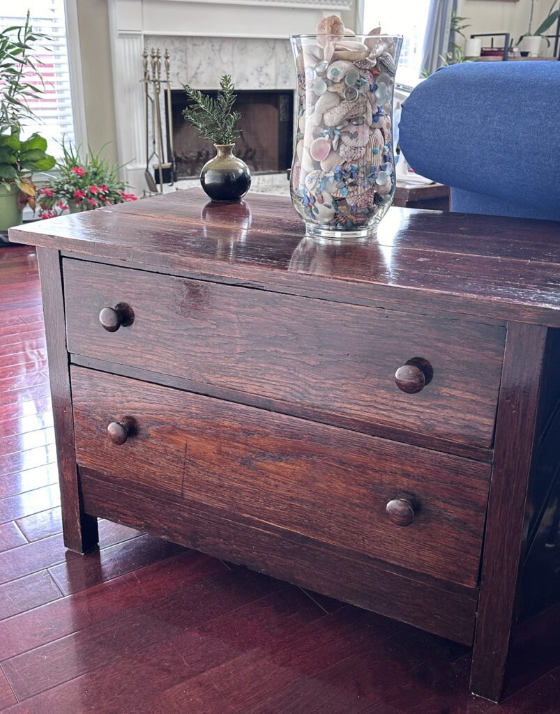 refinished chest